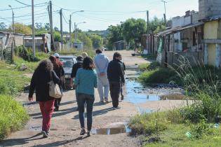 Recorrida en barrio La Carbonera