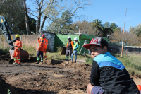 Inicio de obras en barrio La Carbonera en el marco del Plan ABC