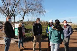 Recorrida por el barrio Las Cabañitas en el marco del Plan ABC