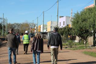 Recorrida por el barrio Las Cabañitas en el marco del Plan ABC