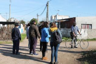 Recorrida por los asentamientos Nueva Estrella y Nuestro Amanecer en el marco del Plan ABC 