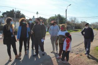 Recorrida por los asentamientos Nueva Estrella y Nuestro Amanecer en el marco del Plan ABC Recorrida por los asentamientos Nueva Estrella y Nuestro Amanecer en el marco del Plan ABC
