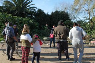 Recorrida por los asentamientos Nueva Estrella y Nuestro Amanecer en el marco del Plan ABC 