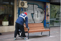 Cambios en el mobiliario urbano del Centro