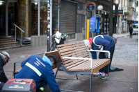 Cambios en el mobiliario urbano del Centro