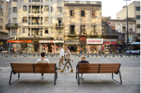 Cambios en el mobiliario urbano del Centro