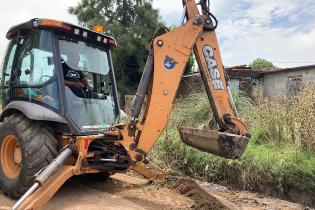 Intervenciones en zonas afectadas por las inundaciones