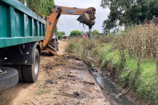 Intervenciones en zonas afectadas por las inundaciones