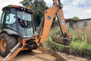 Intervenciones en zonas afectadas por las inundaciones