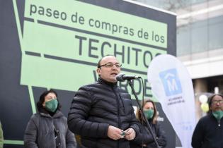 Inauguración de paseo de compras Techitos Verdes