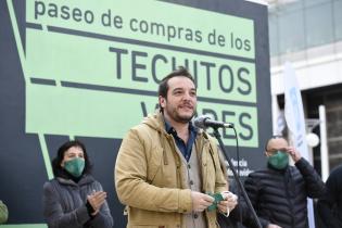 Inauguración de paseo de compras Techitos Verdes