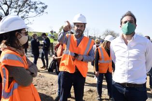 Recorrida por obras en  Ecoparque Idea Vilariño