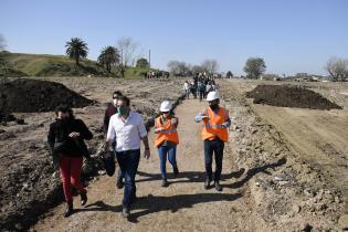 Recorrida por obras en Ecoparque Idea Vilariño Recorrida por obras en Ecoparque Idea Vilariño