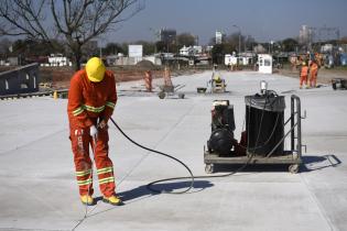 Recorrida por obras en  Ecoparque Idea Vilariño