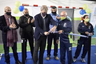 Inauguración de obras en Plaza de deportes Nº 6 «25 de Mayo» 