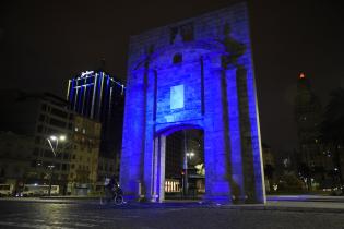 Iluminación monumentos de Montevideo