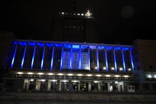 Iluminación monumentos de Montevideo