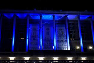 Iluminación monumentos de Montevideo