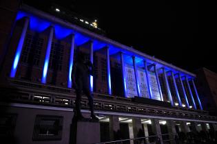 Iluminación monumentos de Montevideo