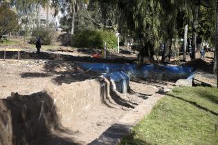 Registro de obras en Parque de la Amistad