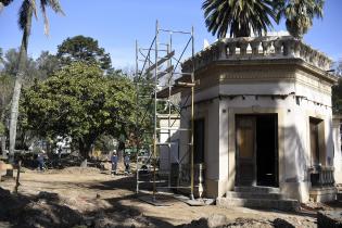 Registro de obras en Parque de la Amistad