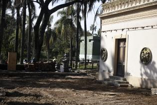 Registro de obras en Parque de la Amistad