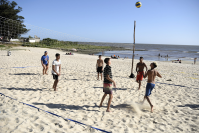 Actividades deportivas en la playa Pajas Blancas