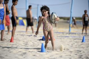 Actividades deportivas en la Playa Malvin