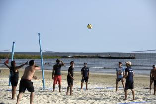 Actividades deportivas en la Playa Malvin