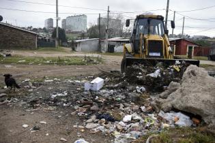 Limpieza en el barrio Aquiles Lanza Limpieza en el barrio Aquiles Lanza