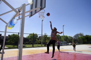 Inauguración de espacio deportivo El Campito-CEC Casavalle