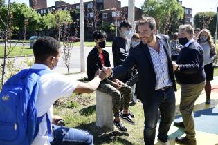 Inauguración de espacio deportivo El Campito-CEC Casavalle