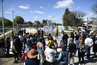 Inauguración de espacio deportivo El Campito-CEC Casavalle