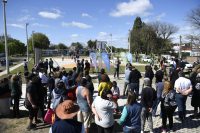 Inauguración de espacio deportivo El Campito-CEC Casavalle