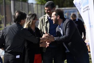 Inauguración de espacio deportivo El Campito-CEC Casavalle