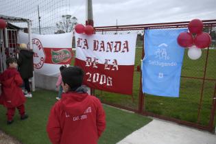 Inauguración de Salí jugando en club Ciclón