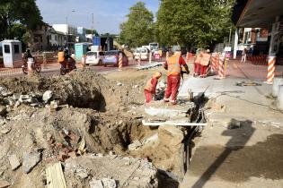 Obras en túnel Avenida Italia