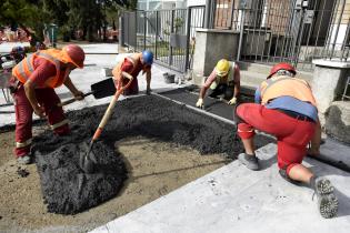 Obras en túnel Avenida Italia Obras en túnel Avenida Italia