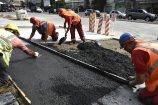 Obras en túnel Avenida Italia