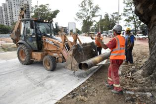 Obras en túnel Avenida Italia Obras en túnel Avenida Italia