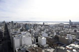 Vista aérea de Montevideo Vista aérea de Montevideo