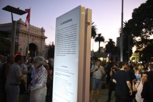 Memorial en el ex Penal Punta Carretas