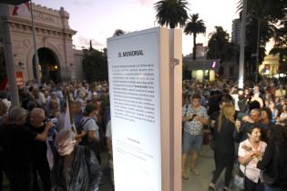 Memorial en el ex Penal Punta Carretas