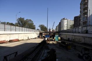 Recorrida por obras del túnel de Avenida Italia 