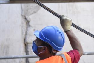 Recorrida por obras del túnel de Avenida Italia 