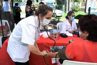 Jornada de promoción de salud en Puntas de Sayago