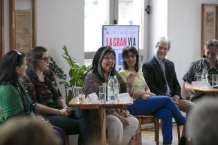 Desayuno con la prensa con motivo del estreno de la ópera La Gran Vía Desayuno con la prensa con motivo del estreno de la ópera La Gran Vía