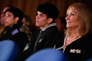 Lectura pública del Herrero y la Muerte, en el auditorio del Campus Regional de UTU de Rivera