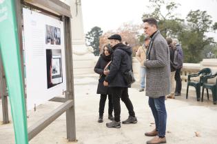 Inauguraciòn de fotogalería Capurro: Muestra Archivo El Popular. Memoria del Mundo