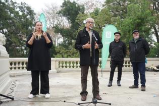 Inauguraciòn de fotogalería Capurro: Muestra Archivo El Popular. Memoria del Mundo